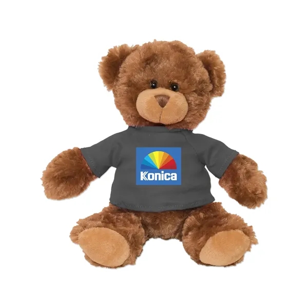 Stuffed brown bear with a customizable t-shirt.... from ASI 98360 WOWLine