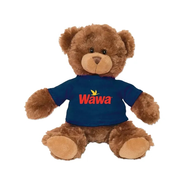Stuffed brown bear with a customizable t-shirt.... from ASI 98360 WOWLine