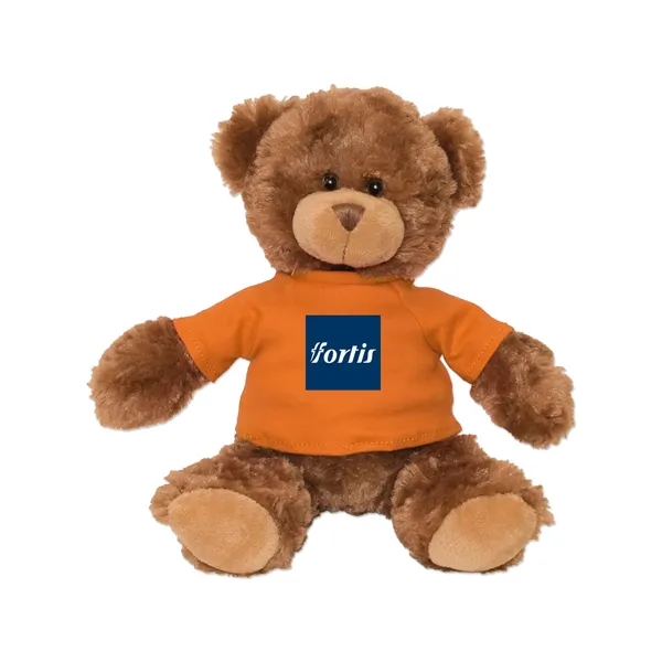 Stuffed brown bear with a customizable t-shirt.... from ASI 98360 WOWLine