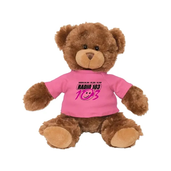 Stuffed brown bear with a customizable t-shirt.... from ASI 98360 WOWLine
