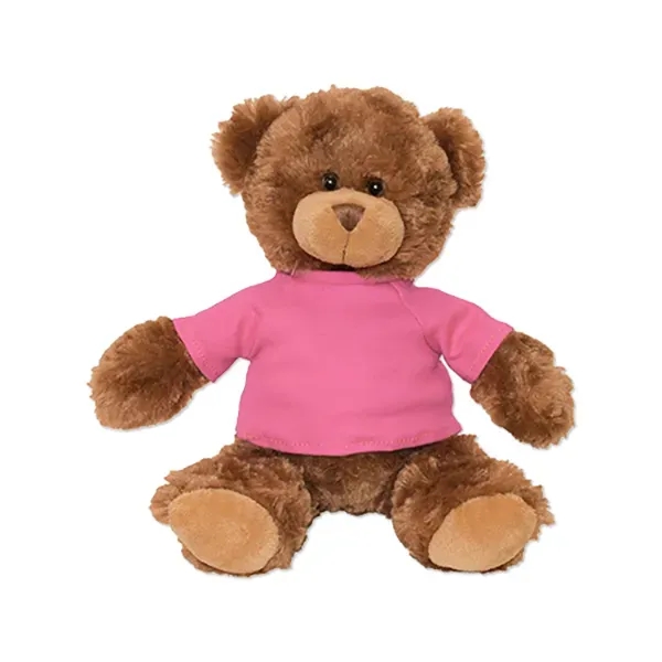 Stuffed brown bear with a customizable t-shirt.... from ASI 98360 WOWLine