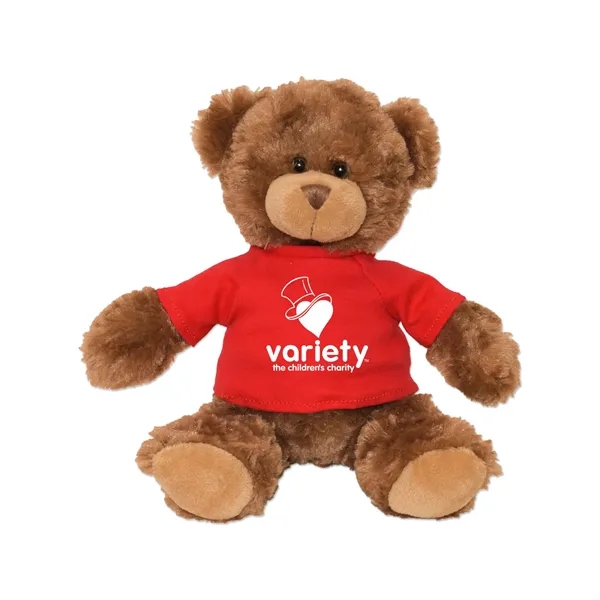 Stuffed brown bear with a customizable t-shirt.... from ASI 98360 WOWLine