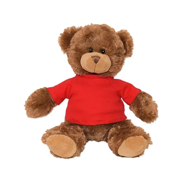 Stuffed brown bear with a customizable t-shirt.... from ASI 98360 WOWLine