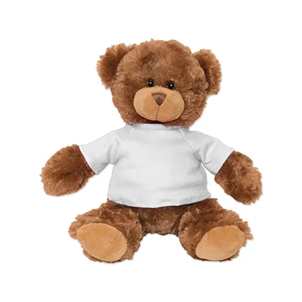 Stuffed brown bear with a customizable t-shirt.... from ASI 98360 WOWLine
