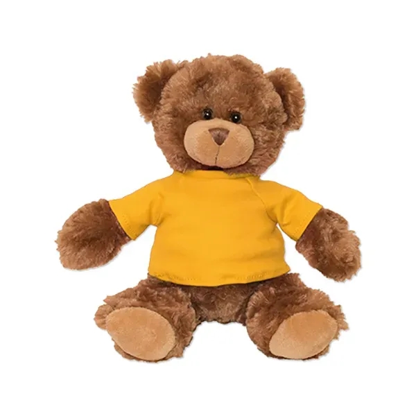 Stuffed brown bear with a customizable t-shirt.... from ASI 98360 WOWLine