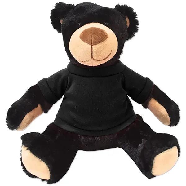 Stuffed black bear with a customizable t-shirt.... from ASI 98360 WOWLine