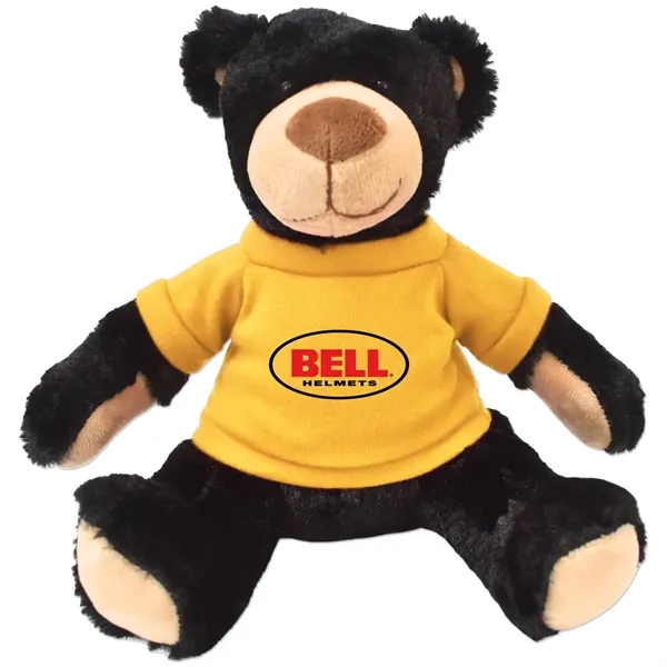 Stuffed black bear with a customizable t-shirt.... from ASI 98360 WOWLine