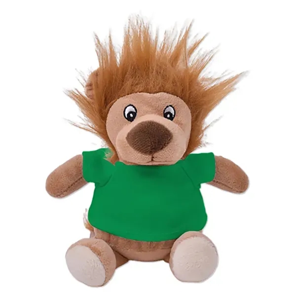 6" stuffed lion with a customizable t-shirt.... from ASI 98360 WOWLine