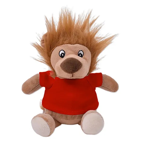 6" stuffed lion with a customizable t-shirt.... from ASI 98360 WOWLine