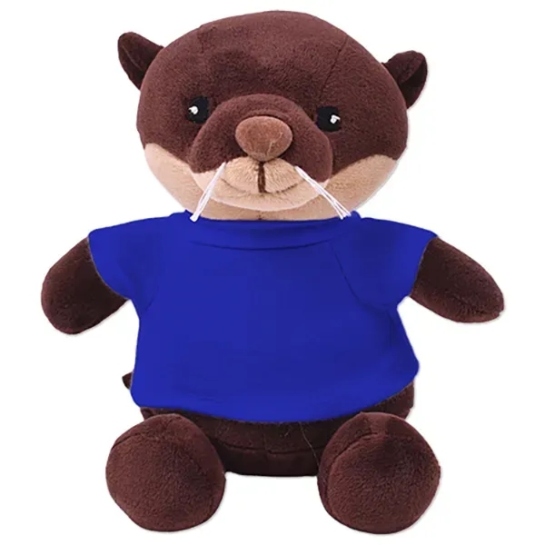 6" stuffed otter with a t-shirt.... from ASI 98360 WOWLine