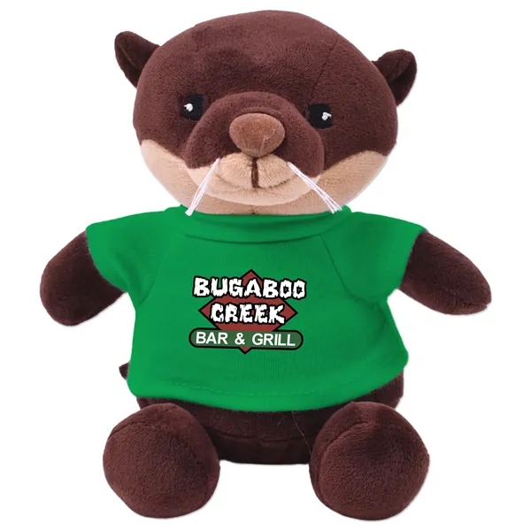 6" stuffed otter with a t-shirt.... from ASI 98360 WOWLine