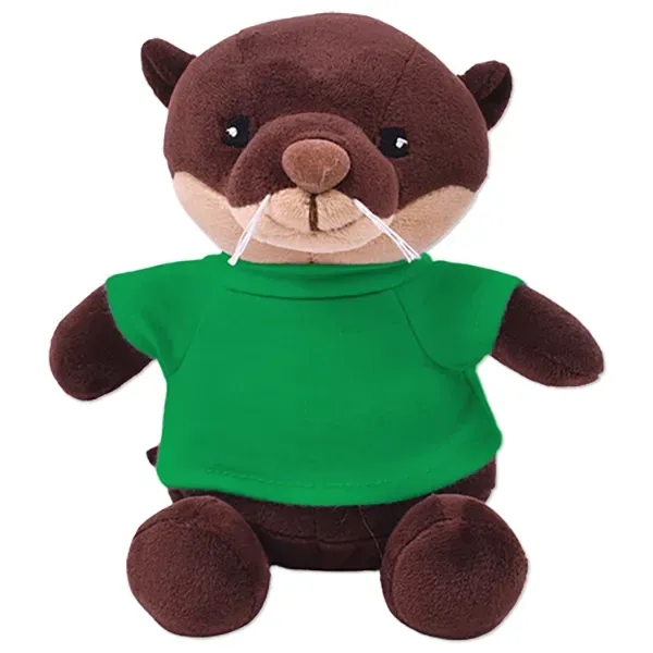 6" stuffed otter with a t-shirt.... from ASI 98360 WOWLine