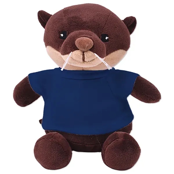 6" stuffed otter with a t-shirt.... from ASI 98360 WOWLine