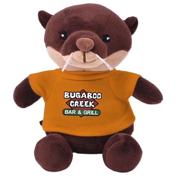 6" stuffed otter with a t-shirt.... from ASI 98360 WOWLine