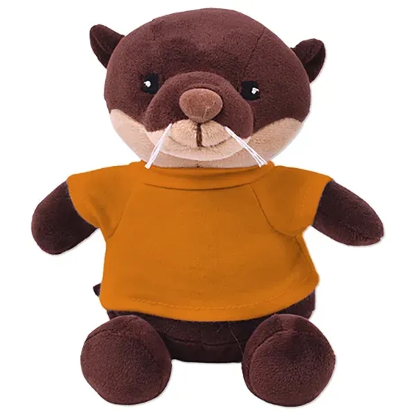 6" stuffed otter with a t-shirt.... from ASI 98360 WOWLine