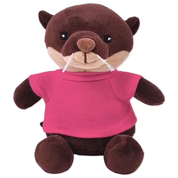 6" stuffed otter with a t-shirt.... from ASI 98360 WOWLine