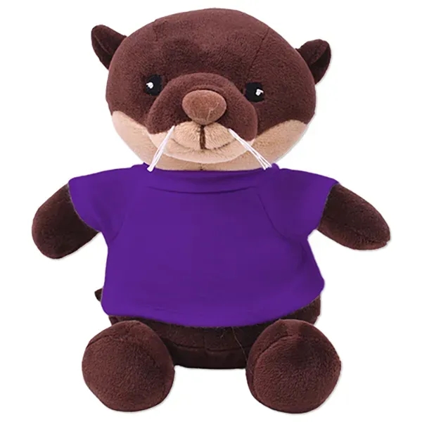6" stuffed otter with a t-shirt.... from ASI 98360 WOWLine