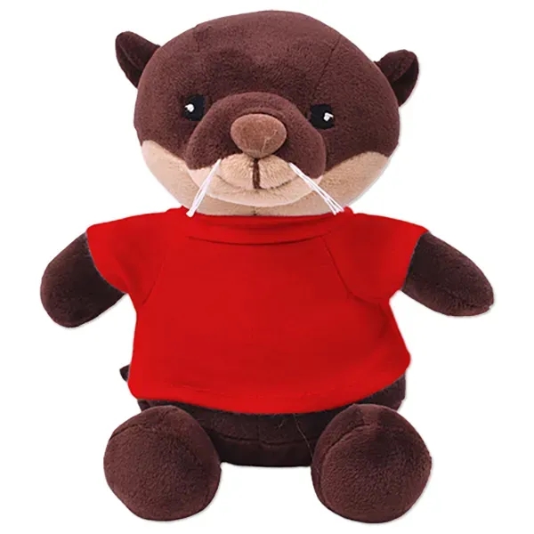 6" stuffed otter with a t-shirt.... from ASI 98360 WOWLine