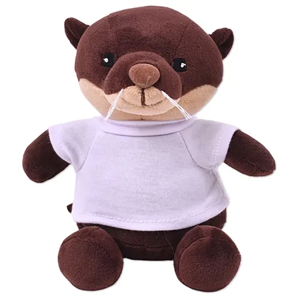 6" stuffed otter with a t-shirt.... from ASI 98360 WOWLine