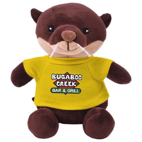 6" stuffed otter with a t-shirt.... from ASI 98360 WOWLine