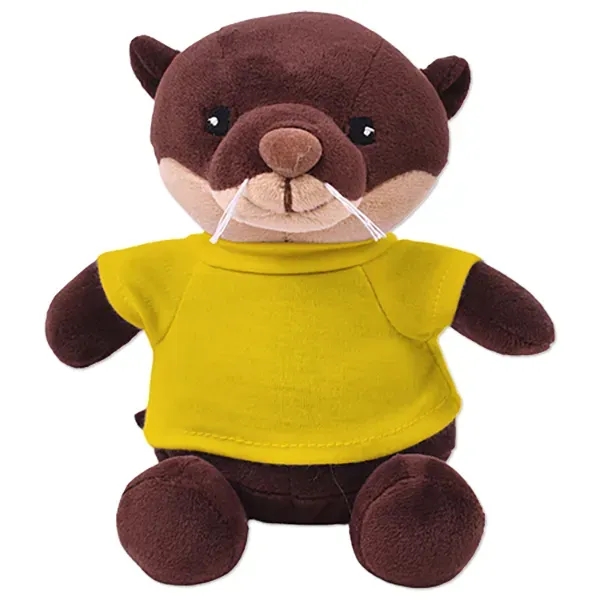 6" stuffed otter with a t-shirt.... from ASI 98360 WOWLine