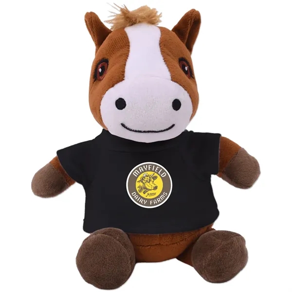 6" stuffed horse with a t-shirt.... from ASI 98360 WOWLine
