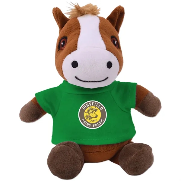 6" stuffed horse with a t-shirt.... from ASI 98360 WOWLine