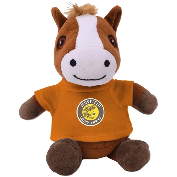 6" stuffed horse with a t-shirt.... from ASI 98360 WOWLine
