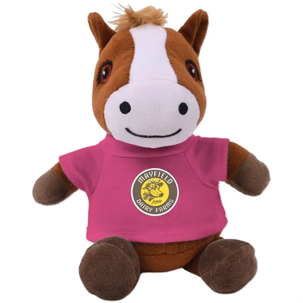 6" stuffed horse with a t-shirt.... from ASI 98360 WOWLine
