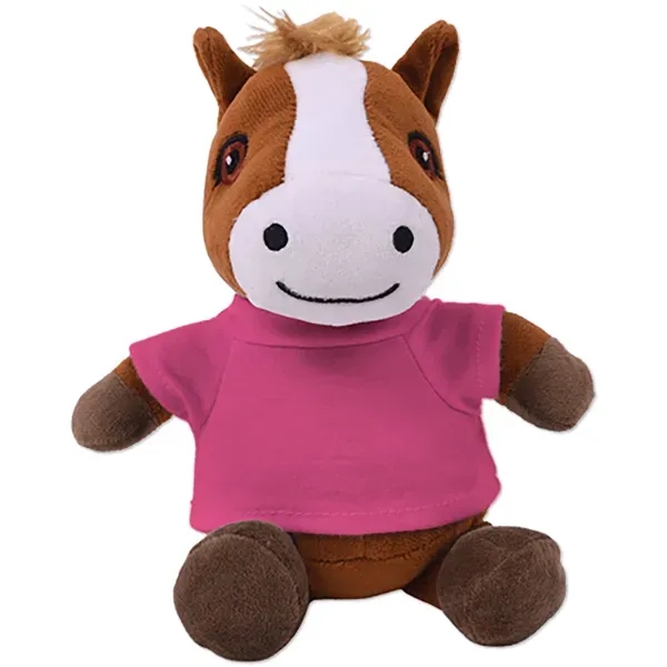 6" stuffed horse with a t-shirt.... from ASI 98360 WOWLine