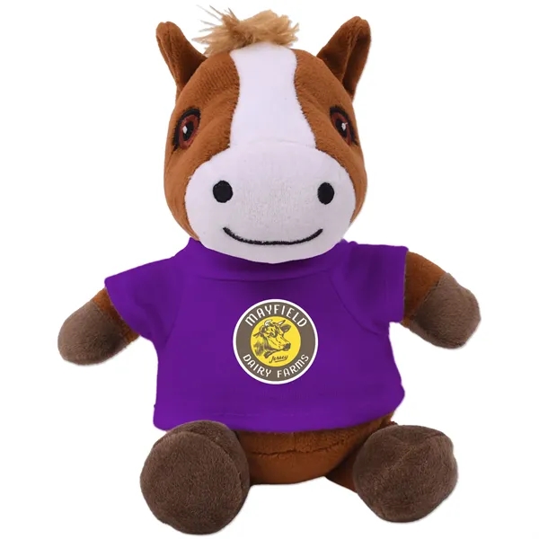 6" stuffed horse with a t-shirt.... from ASI 98360 WOWLine