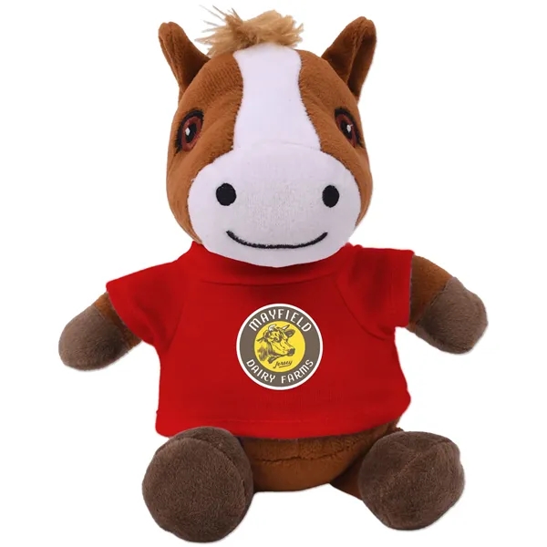 6" stuffed horse with a t-shirt.... from ASI 98360 WOWLine