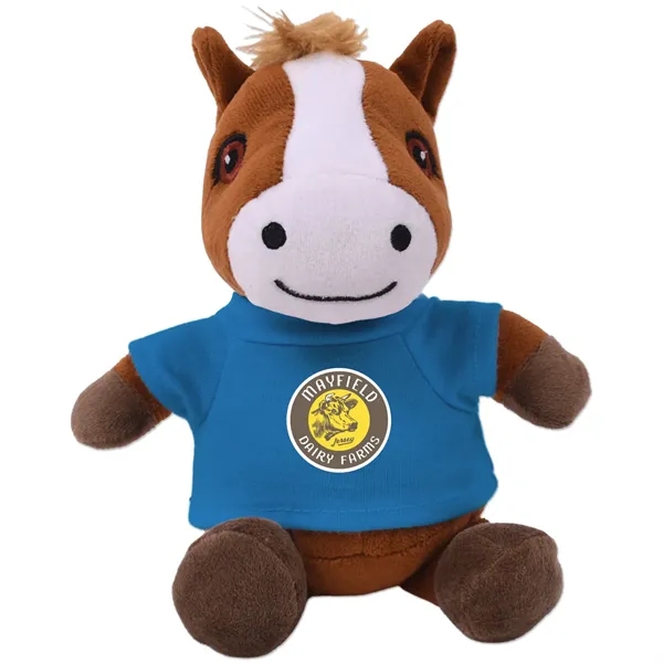 6" stuffed horse with a t-shirt.... from ASI 98360 WOWLine