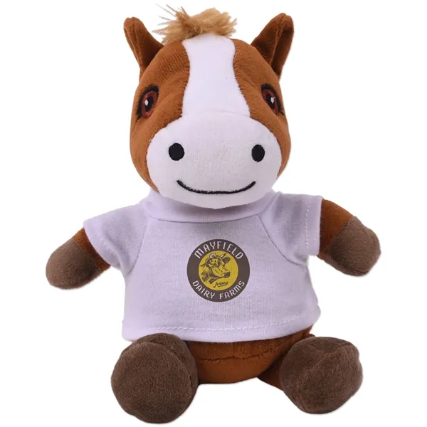 6" stuffed horse with a t-shirt.... from ASI 98360 WOWLine