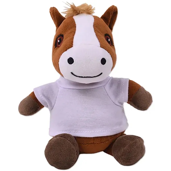 6" stuffed horse with a t-shirt.... from ASI 98360 WOWLine