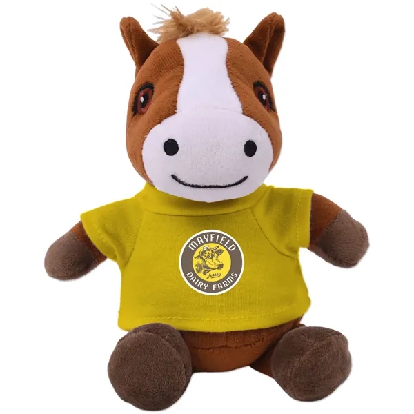 6" stuffed horse with a t-shirt.... from ASI 98360 WOWLine