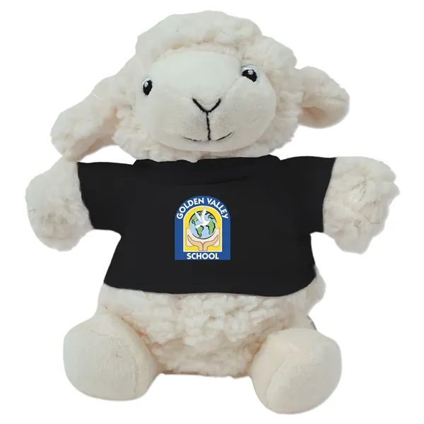 6" stuffed lamb with a t-shirt.... from ASI 98360 WOWLine