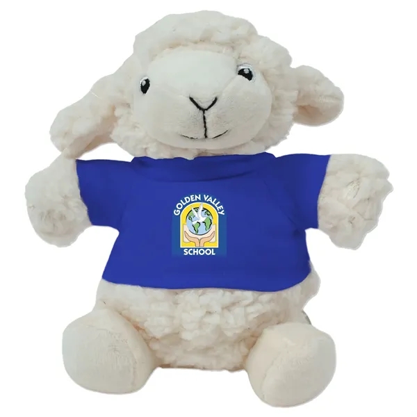 6" stuffed lamb with a t-shirt.... from ASI 98360 WOWLine
