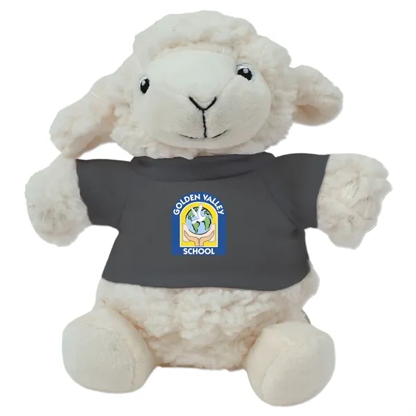 6" stuffed lamb with a t-shirt.... from ASI 98360 WOWLine