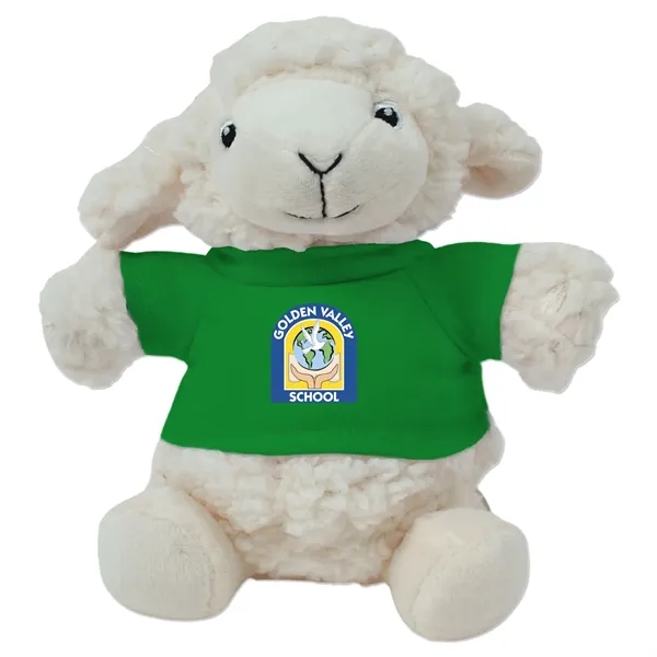 6" stuffed lamb with a t-shirt.... from ASI 98360 WOWLine