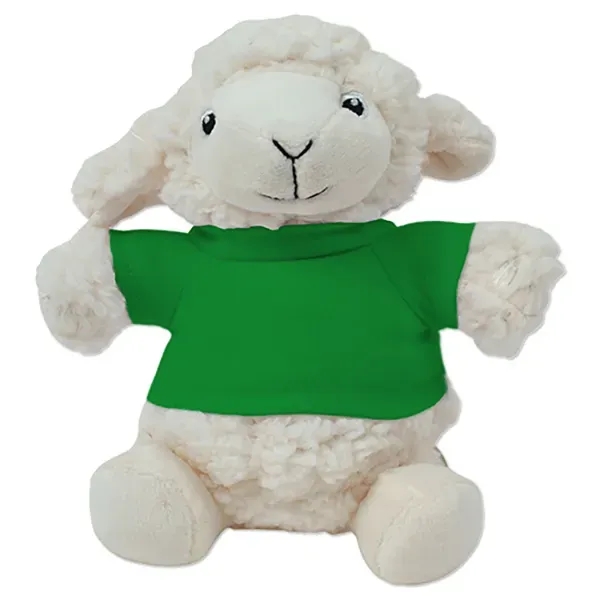 6" stuffed lamb with a t-shirt.... from ASI 98360 WOWLine