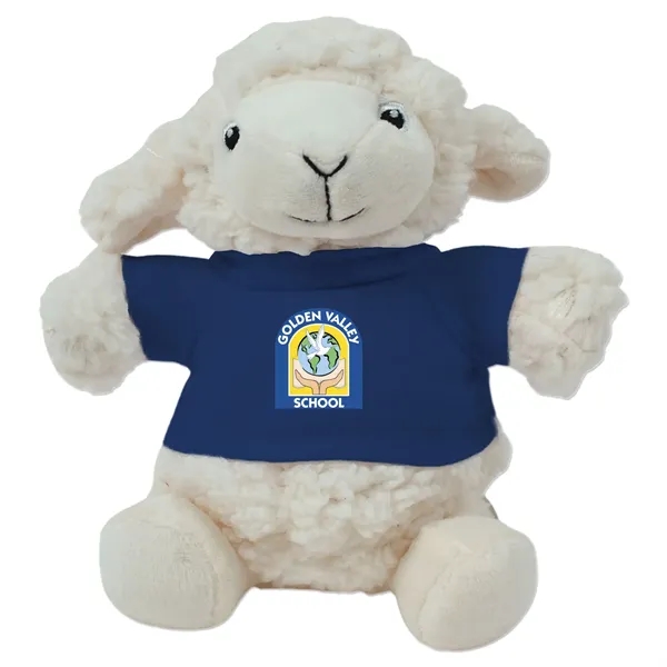 6" stuffed lamb with a t-shirt.... from ASI 98360 WOWLine
