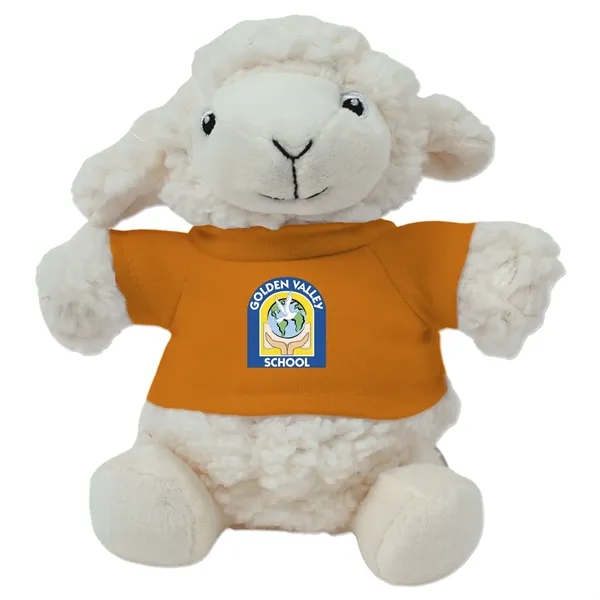 6" stuffed lamb with a t-shirt.... from ASI 98360 WOWLine