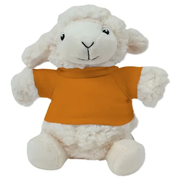 6" stuffed lamb with a t-shirt.... from ASI 98360 WOWLine