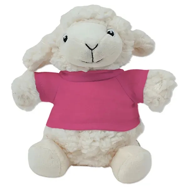 6" stuffed lamb with a t-shirt.... from ASI 98360 WOWLine