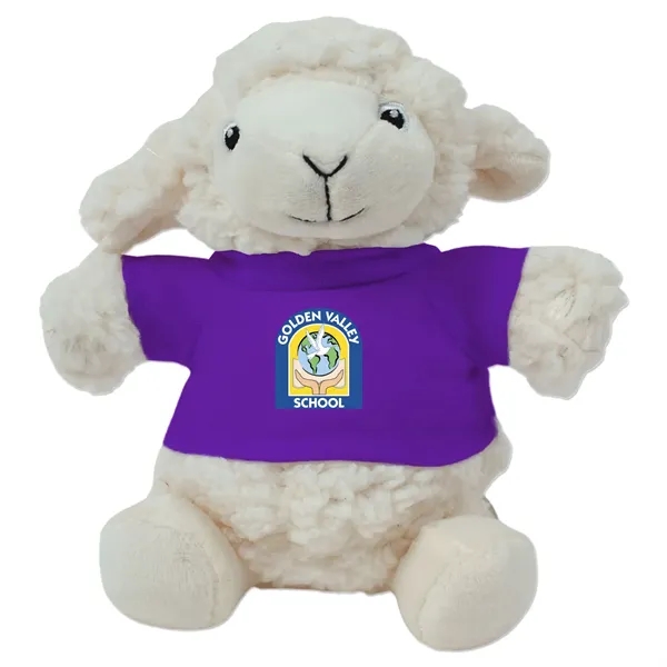 6" stuffed lamb with a t-shirt.... from ASI 98360 WOWLine