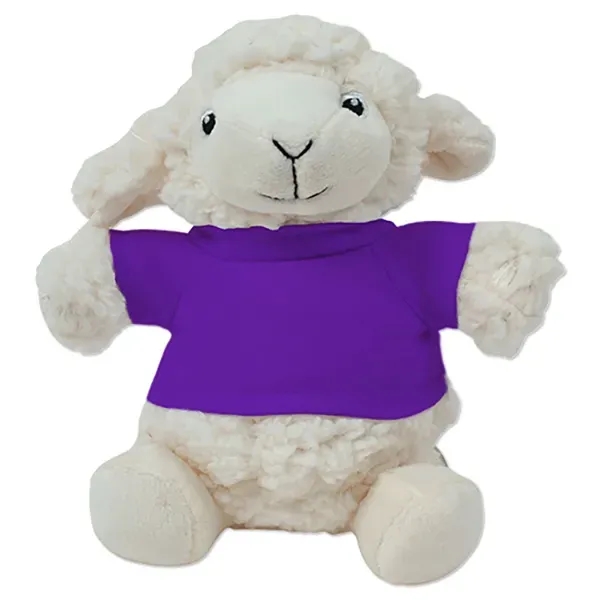 6" stuffed lamb with a t-shirt.... from ASI 98360 WOWLine