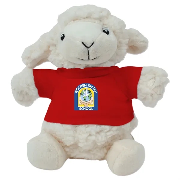 6" stuffed lamb with a t-shirt.... from ASI 98360 WOWLine