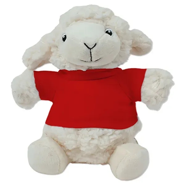 6" stuffed lamb with a t-shirt.... from ASI 98360 WOWLine