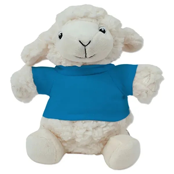 6" stuffed lamb with a t-shirt.... from ASI 98360 WOWLine